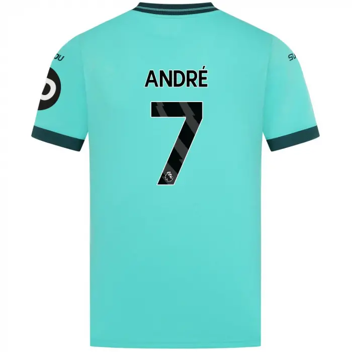 Wolverhampton Wanderers Fan Shop | 2025-26 Wolves Away Shirt – Adult ANDRÉ 7 Collection Official Wolves Fan Gear